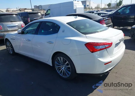 2016 Maserati Ghibli S from USA, damaged, VIN ZAM57RSA3G1173555